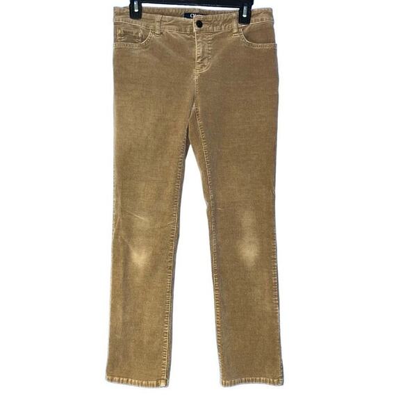 Chaps Denim dark tan corduroy pants 4 - Picture 2 of 5